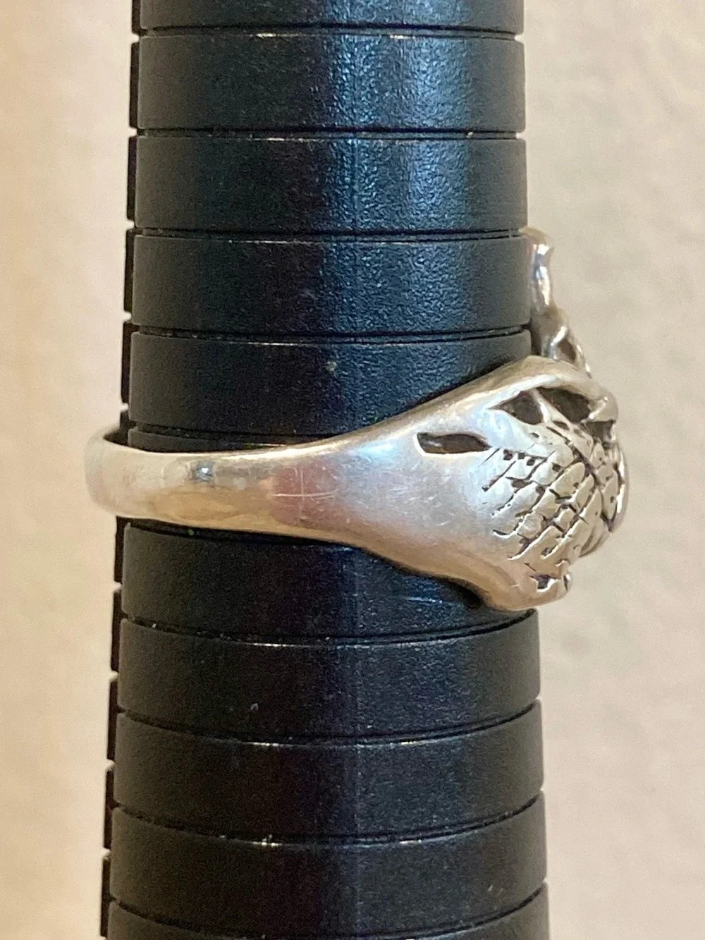 Peter Stone PSCL Sterling Silver 925 Fantasy Dragon Ring Sz 12.5